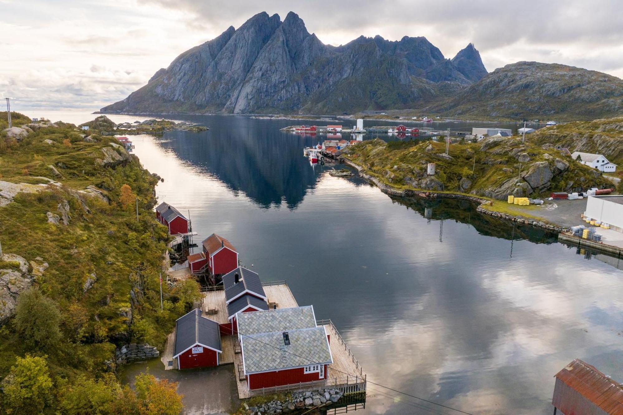 Lofoten Cabins - Sund Sund  ภายนอก รูปภาพ