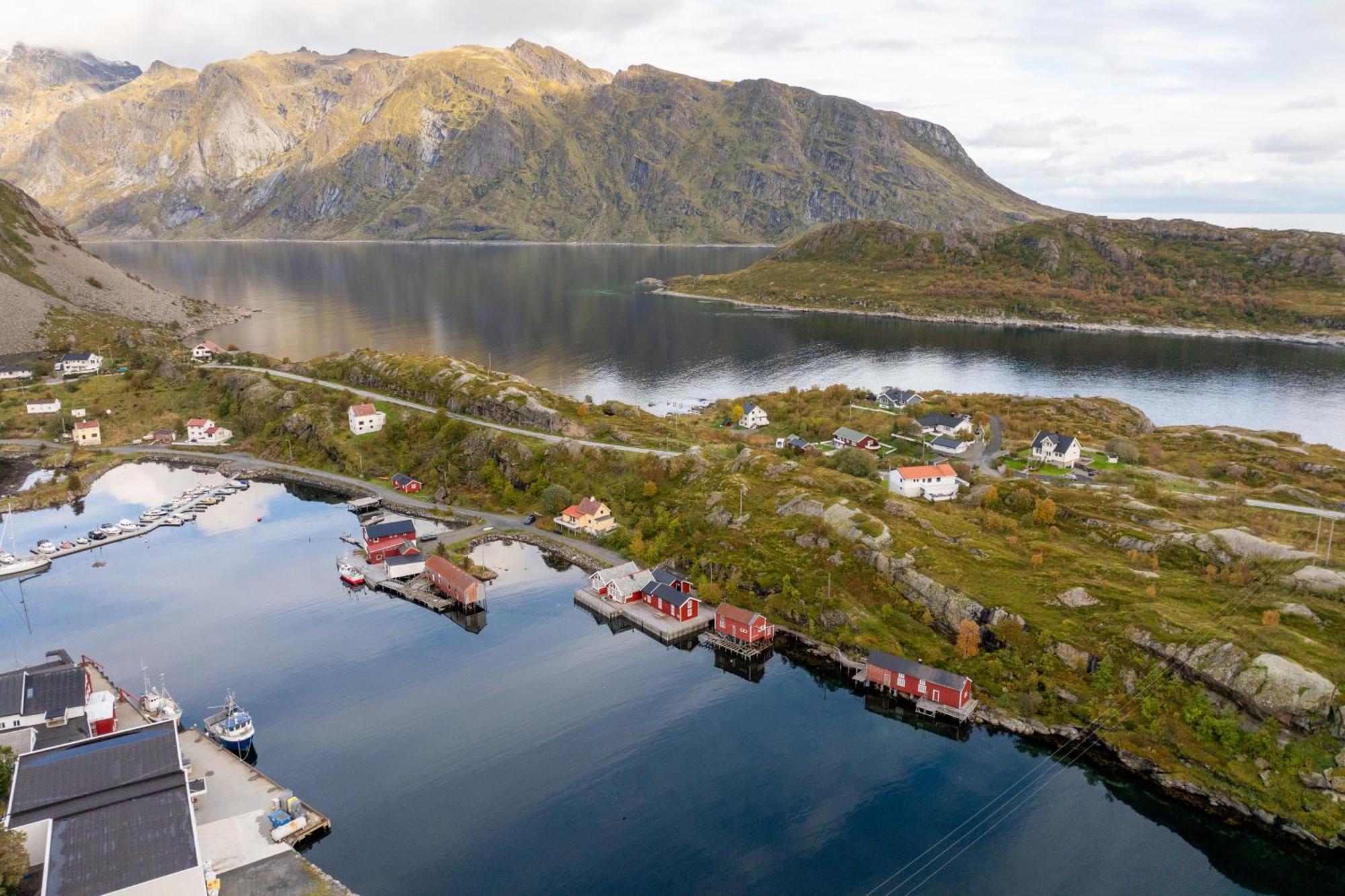Lofoten Cabins - Sund Sund  ภายนอก รูปภาพ